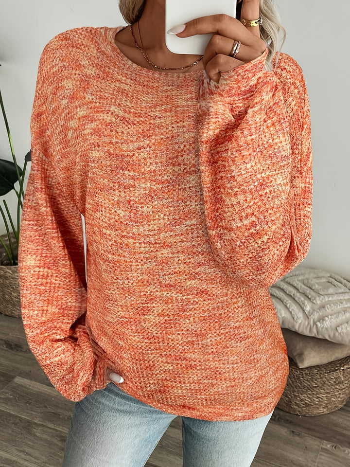 Magdalena | Kuscheliger Waffelstrick-Pullover