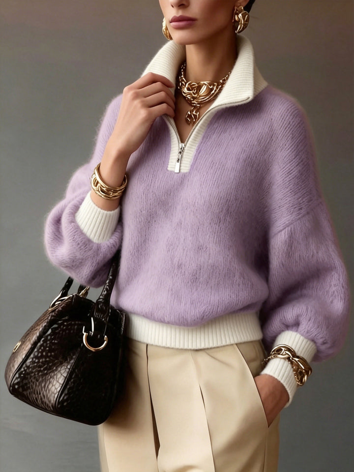 Freya | Kuscheliger Troyer-Pullover