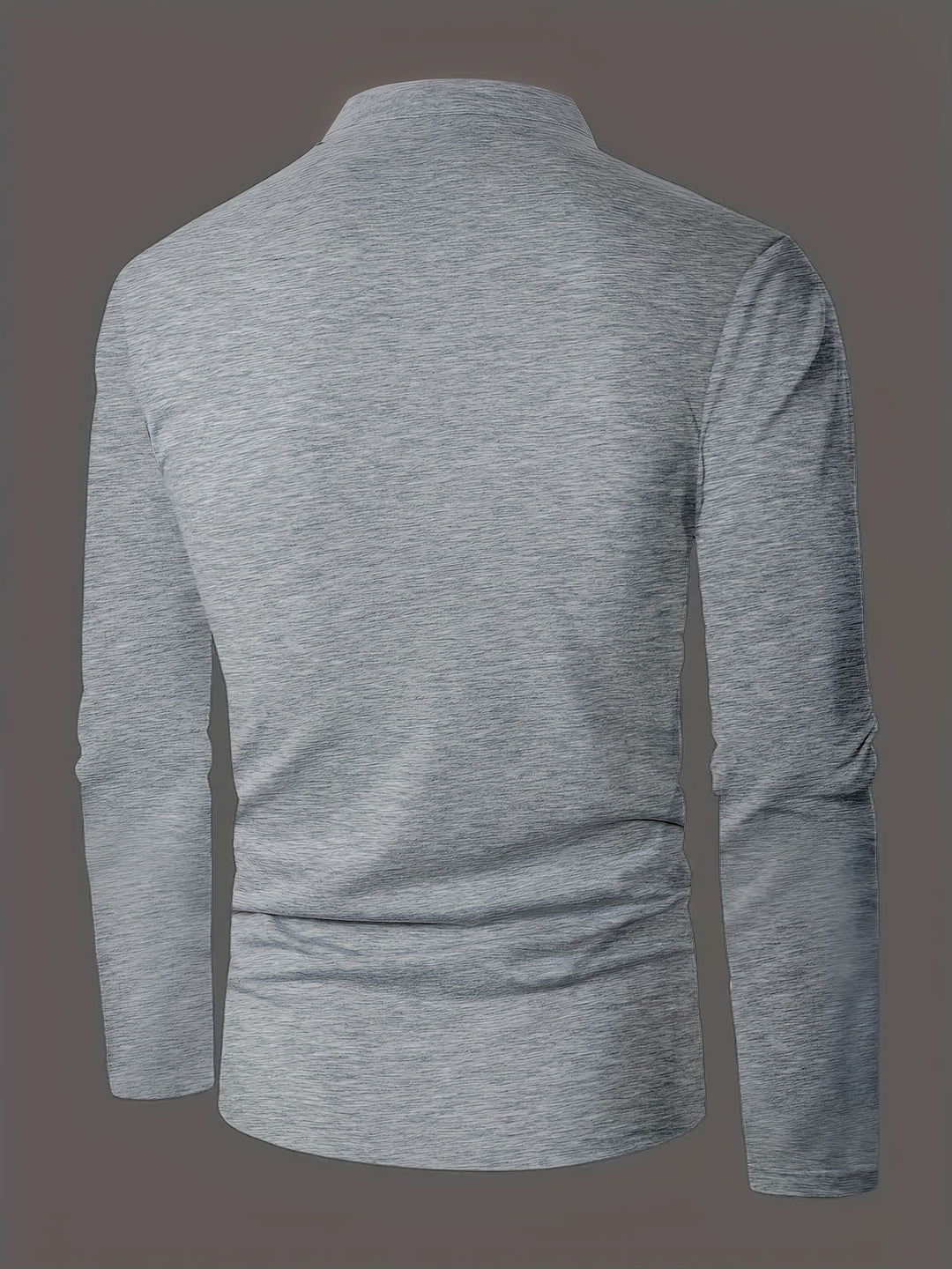 Gerd | Klassisches Langarm-Shirt mit Knopfleiste