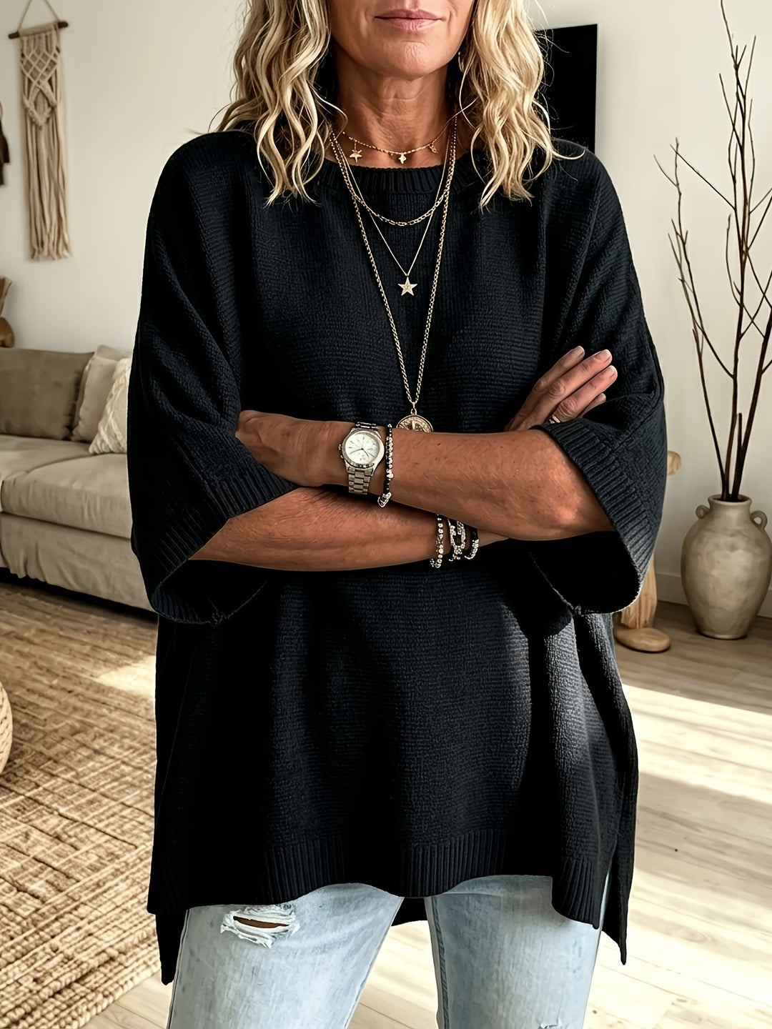 Christiane | Lockerer Oversize-Pullover