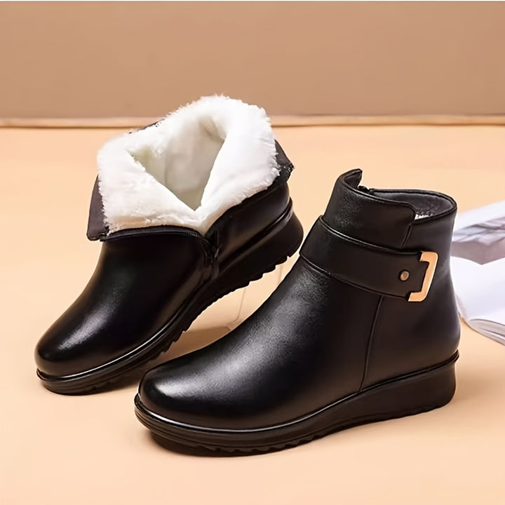 Beate | Warm gefütterte Komfort-Stiefeletten