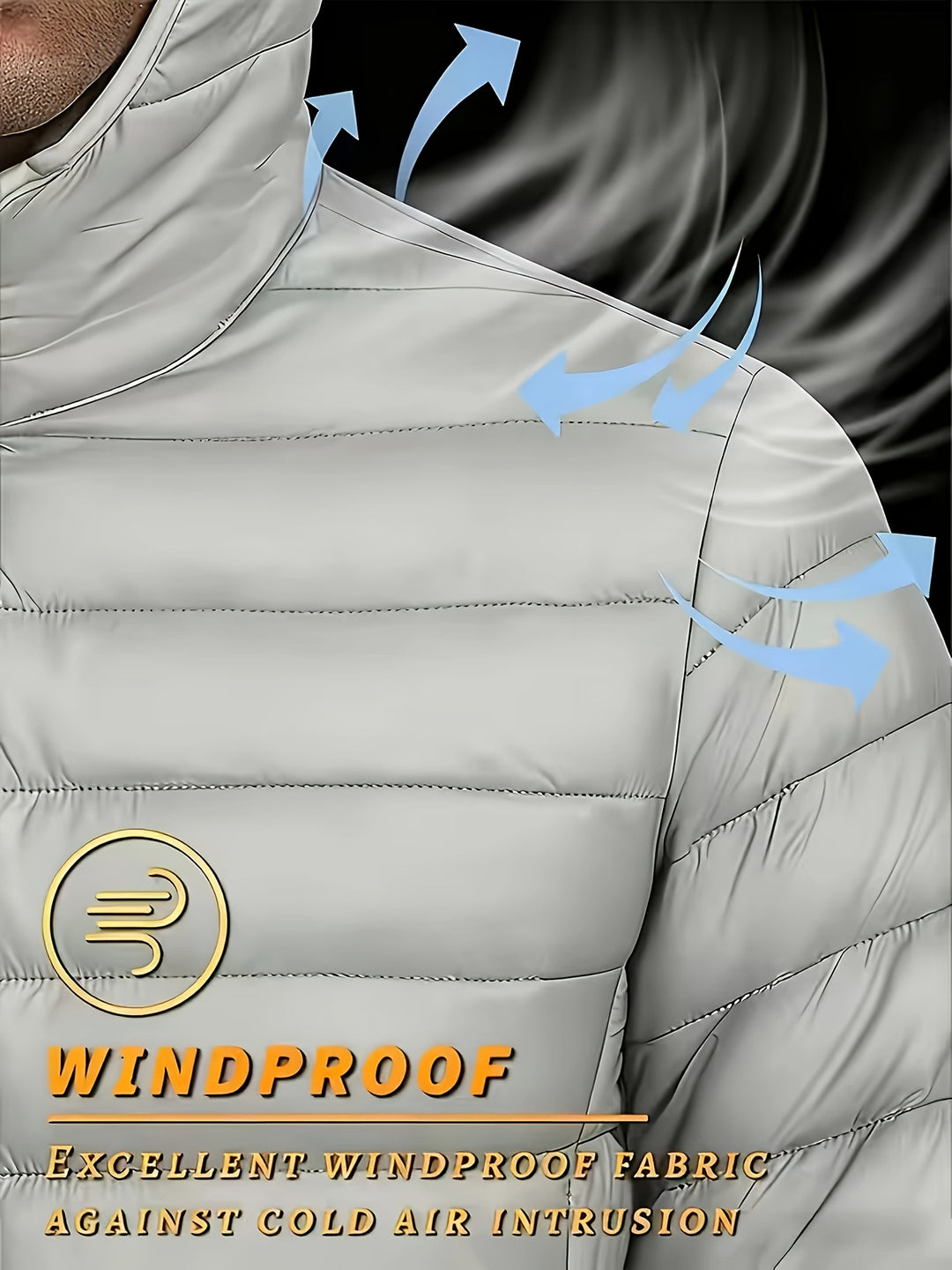 Gerrit | Wärmende Steppjacke mit Kapuze