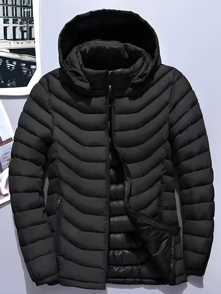 Hermann | Wärmende Steppjacke mit Kapuze