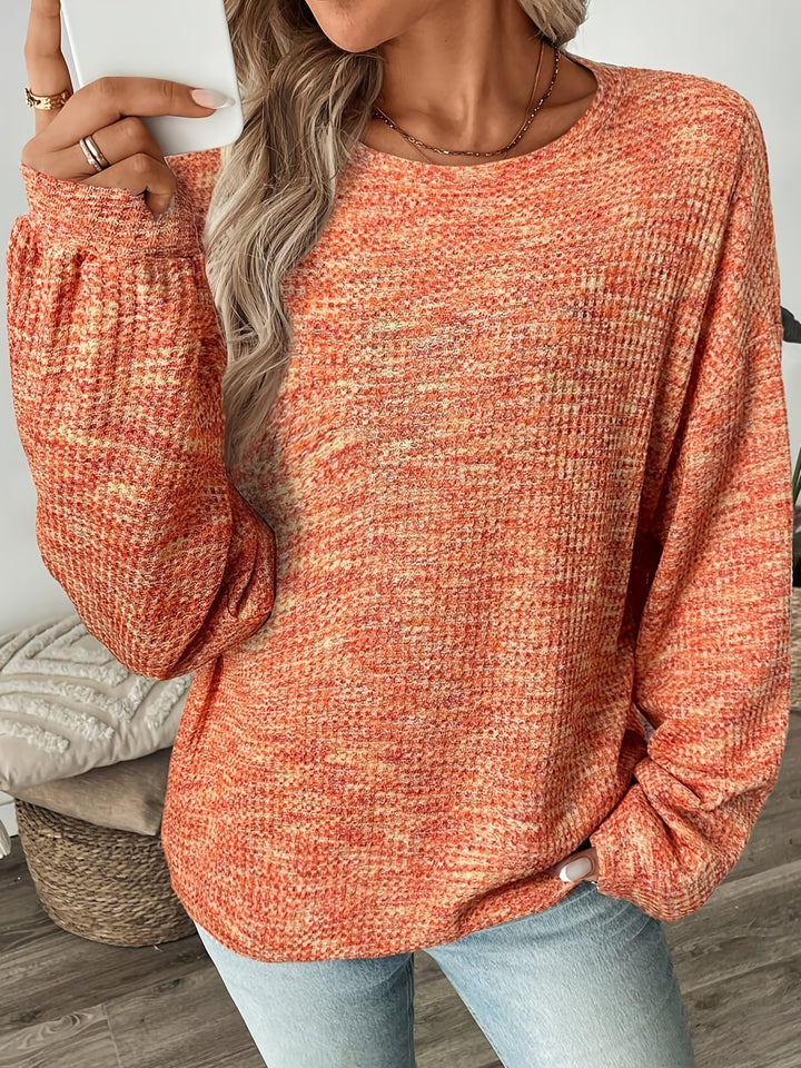 Magdalena | Kuscheliger Waffelstrick-Pullover