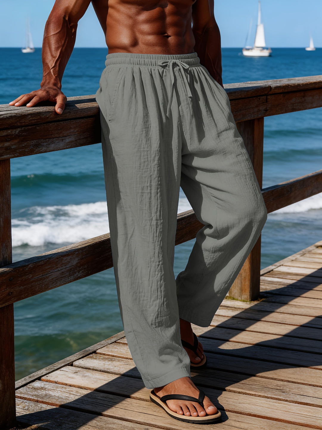 Wilhelm | Lässige Sommerhose mit Kordelzug