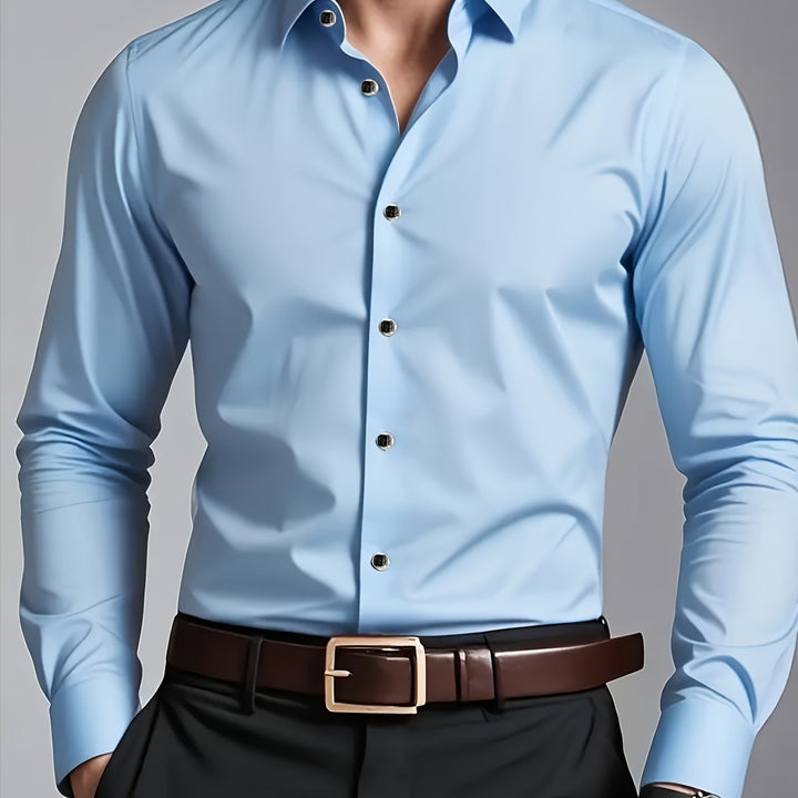 Adrian | Elegantes Langarm-Hemd