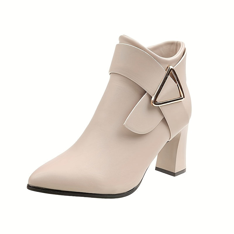 Inge | Elegante Stiefeletten mit Blockabsatz