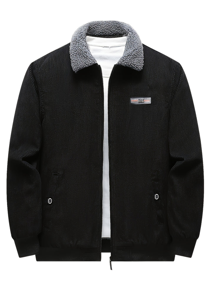 Volker | Wärmende Winterjacke mit Stehkragen