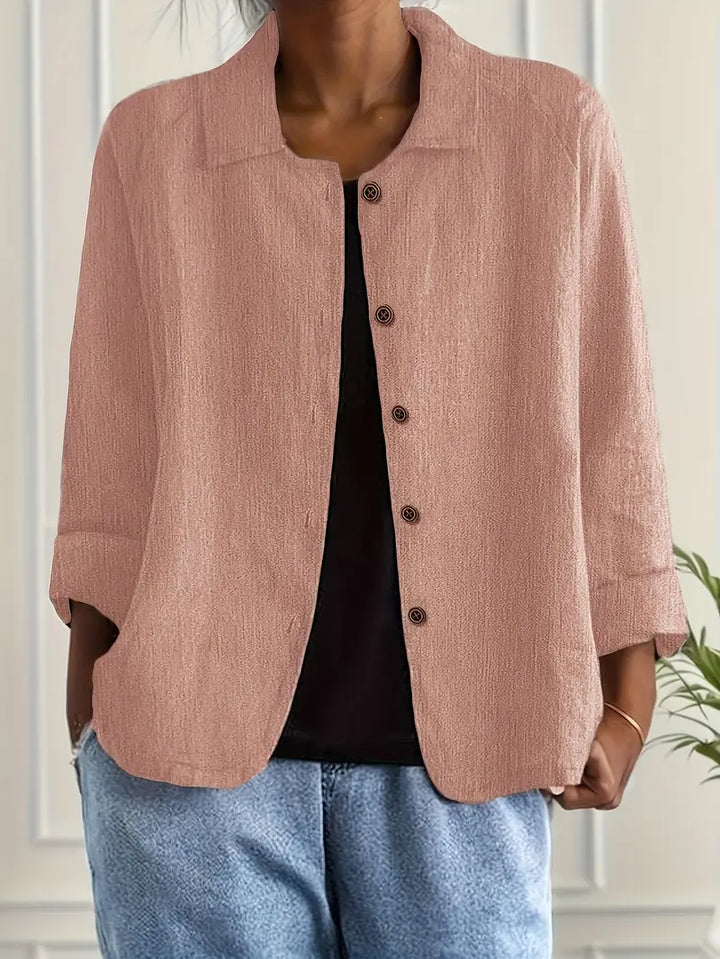 Renate | Leichte Knopfjacke für jeden Tag