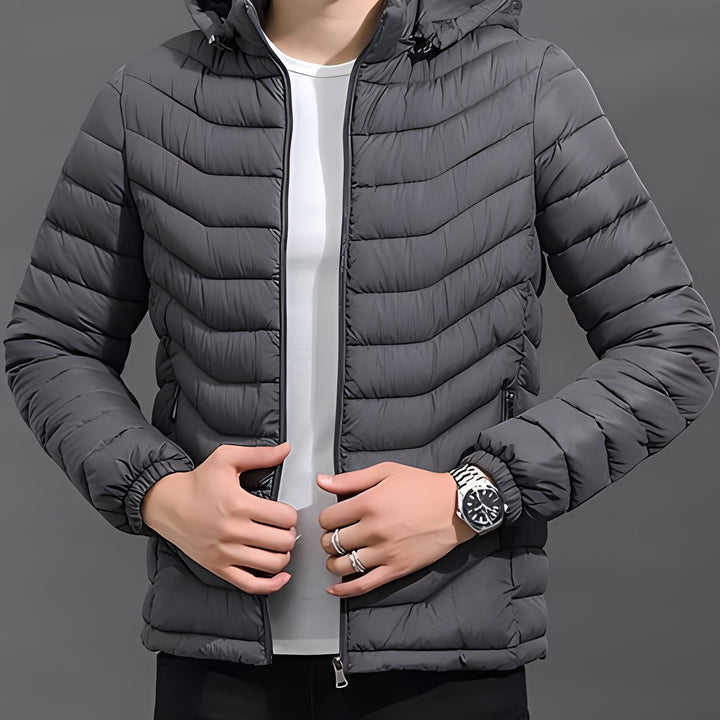 Hermann | Wärmende Steppjacke mit Kapuze