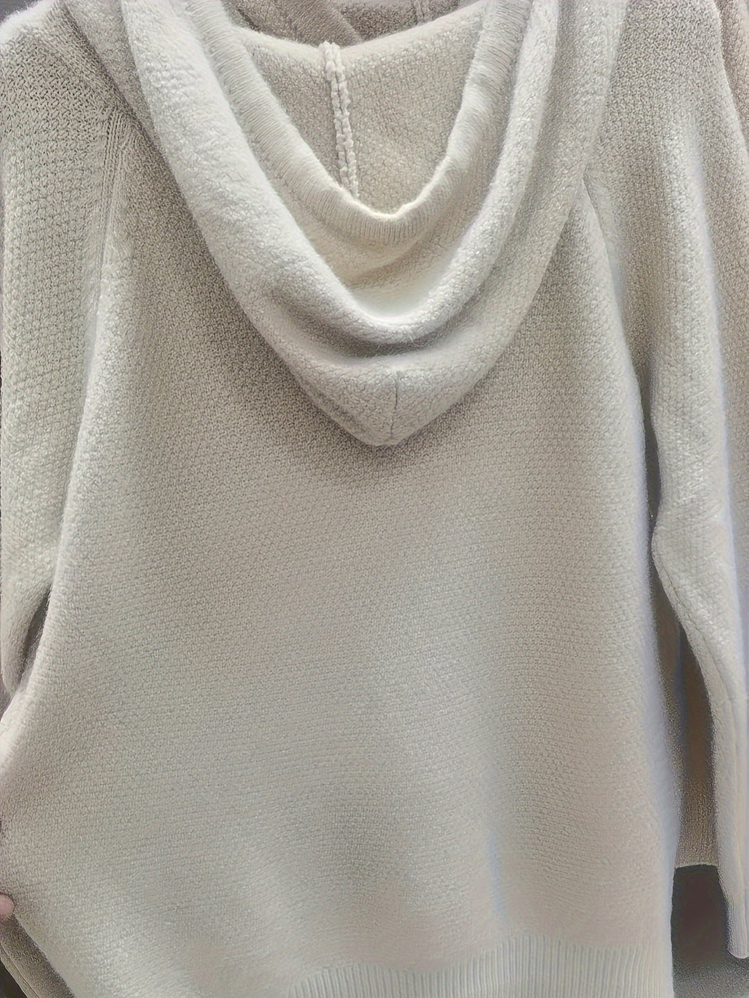 Liesel | Weiche Kapuzen-Strickjacke mit Reißverschluss
