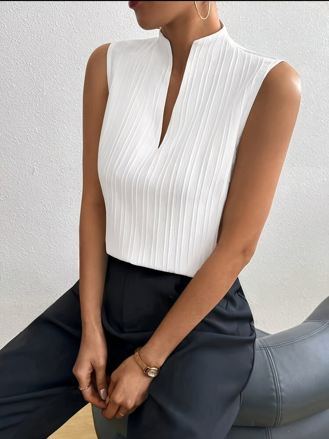 Wanda | Elegantes Ärmelloses Top