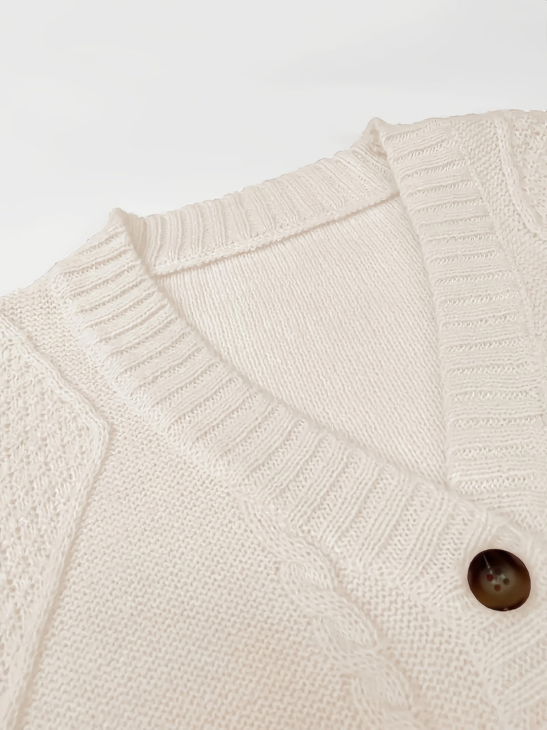 Wiltrud | Kuschelweiche Grobstrick-Strickjacke