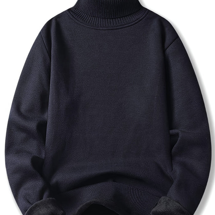 Ludger | Wärmender Rollkragen-Pullover