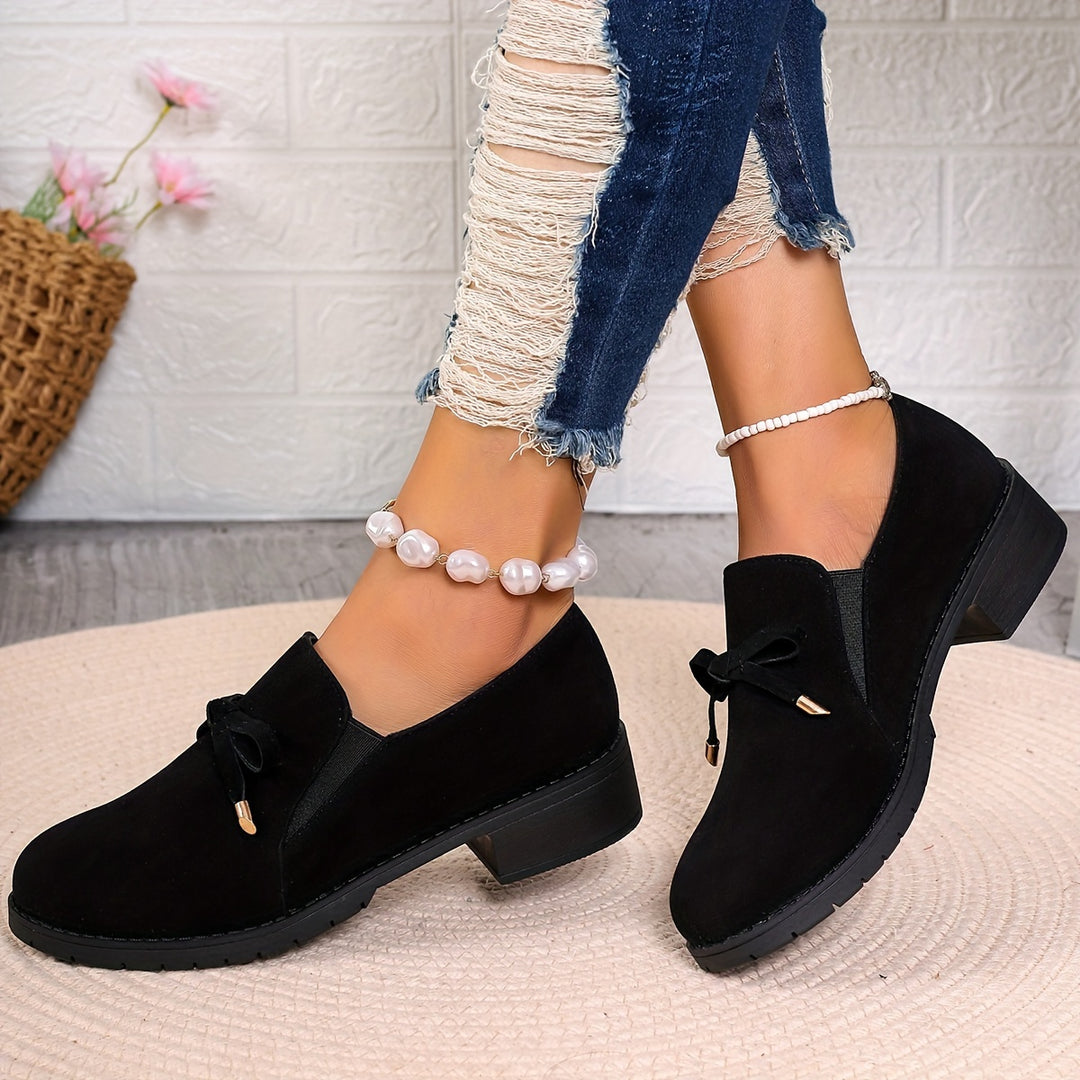 Gerlinde | Elegante Schleifen-Loafer