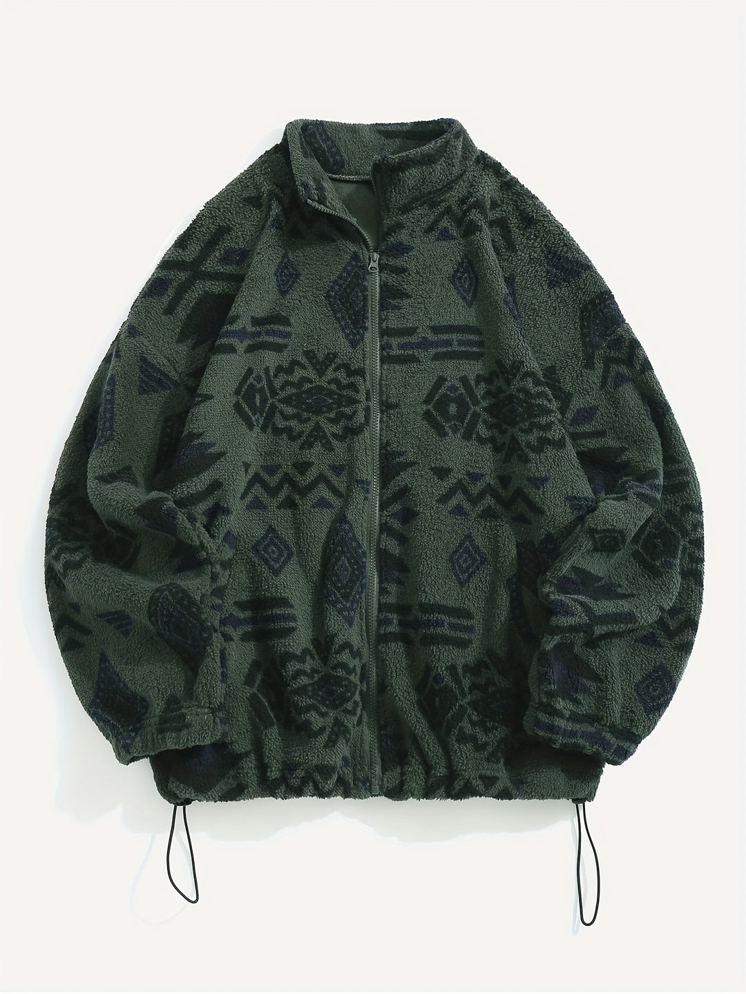 Silvia | Kuschelige Ethno-Jacke mit Muster