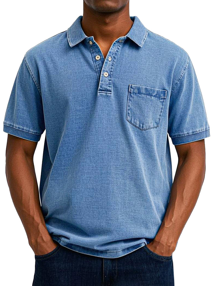 Anton | Sportliches Vintage-Poloshirt