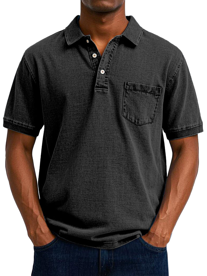 Anton | Sportliches Vintage-Poloshirt