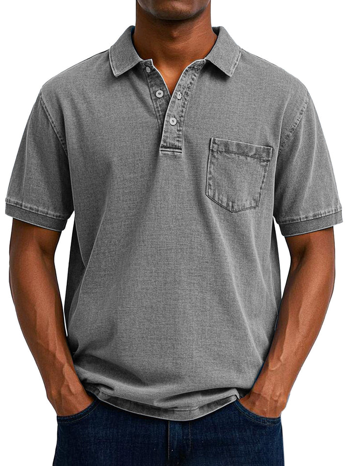 Anton | Sportliches Vintage-Poloshirt