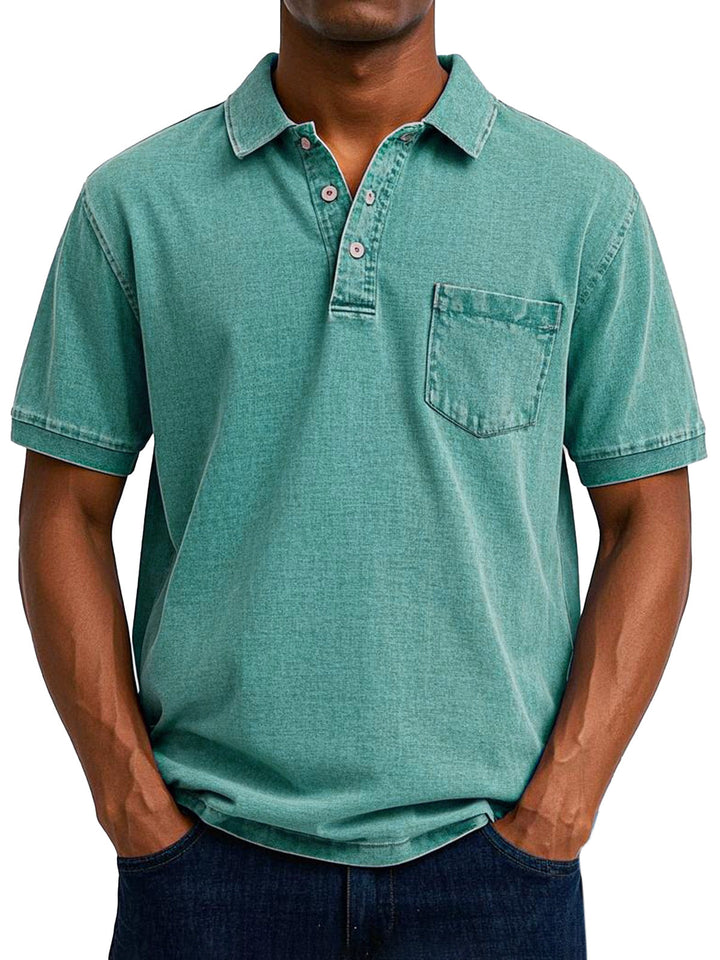 Anton | Sportliches Vintage-Poloshirt