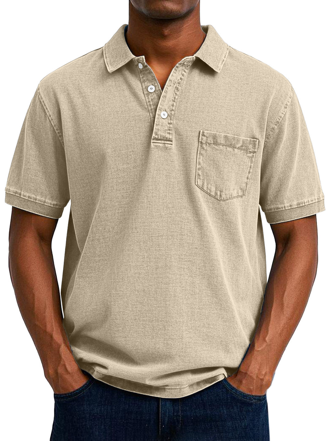 Anton | Sportliches Vintage-Poloshirt
