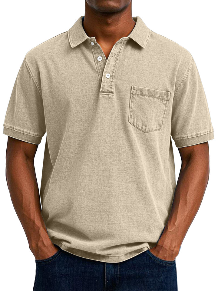 Anton | Sportliches Vintage-Poloshirt