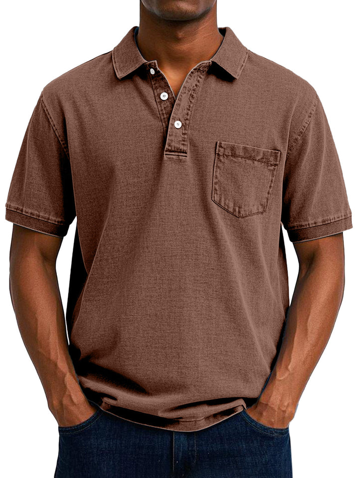 Anton | Sportliches Vintage-Poloshirt