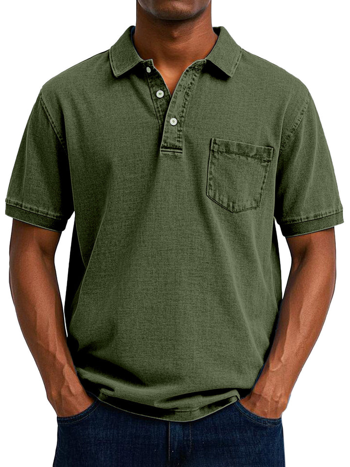 Anton | Sportliches Vintage-Poloshirt