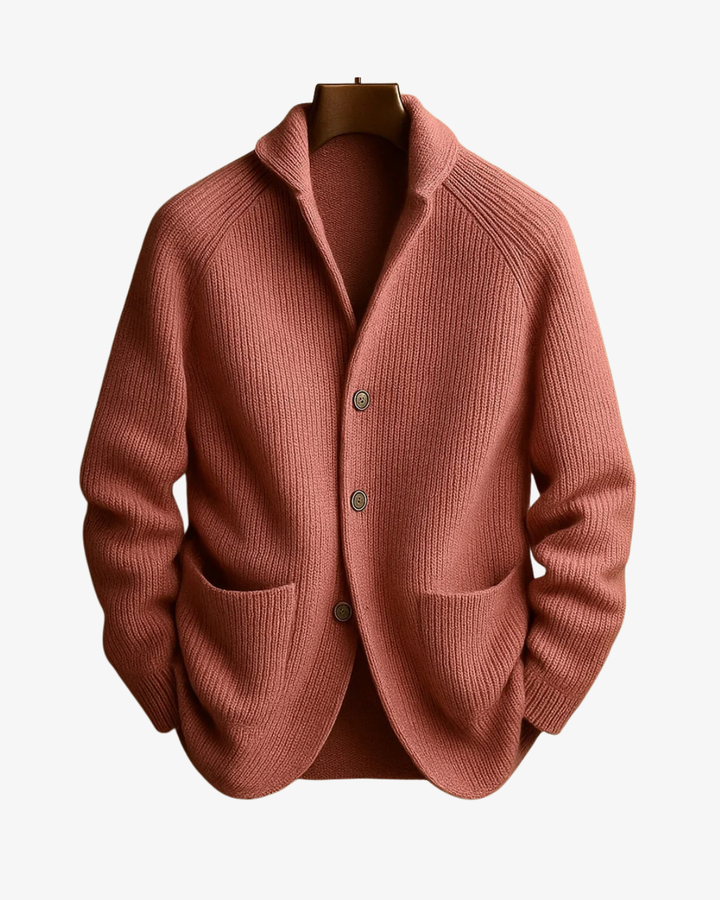 Friedrich | Klassische Strickjacke mit Knopfleiste