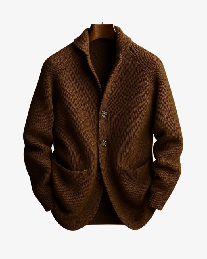 Friedrich | Klassische Strickjacke mit Knopfleiste