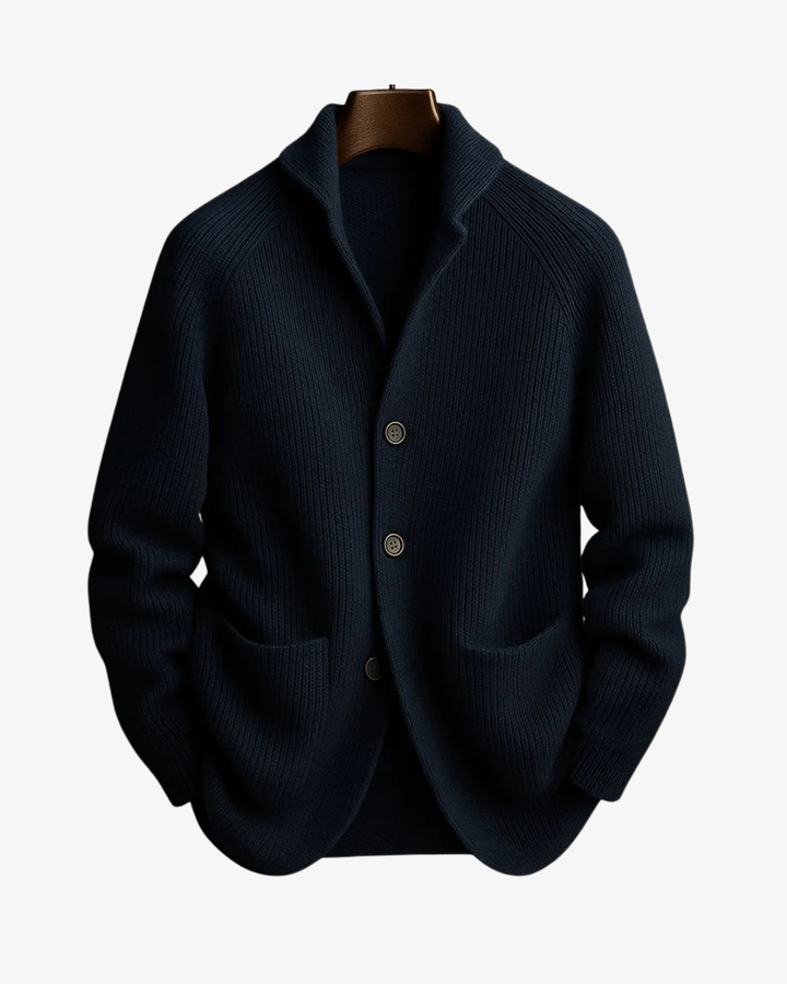 Friedrich | Klassische Strickjacke mit Knopfleiste