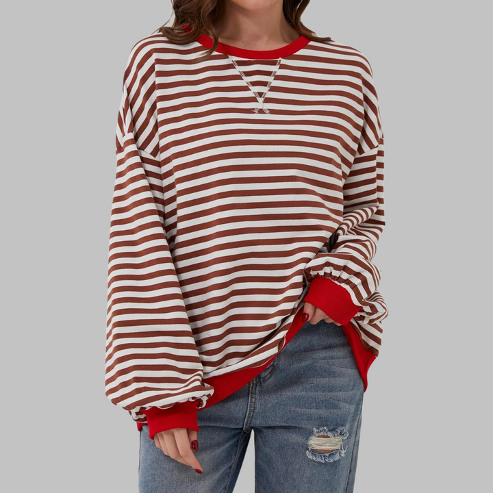 Svea | Legeres Ringel-Sweatshirt