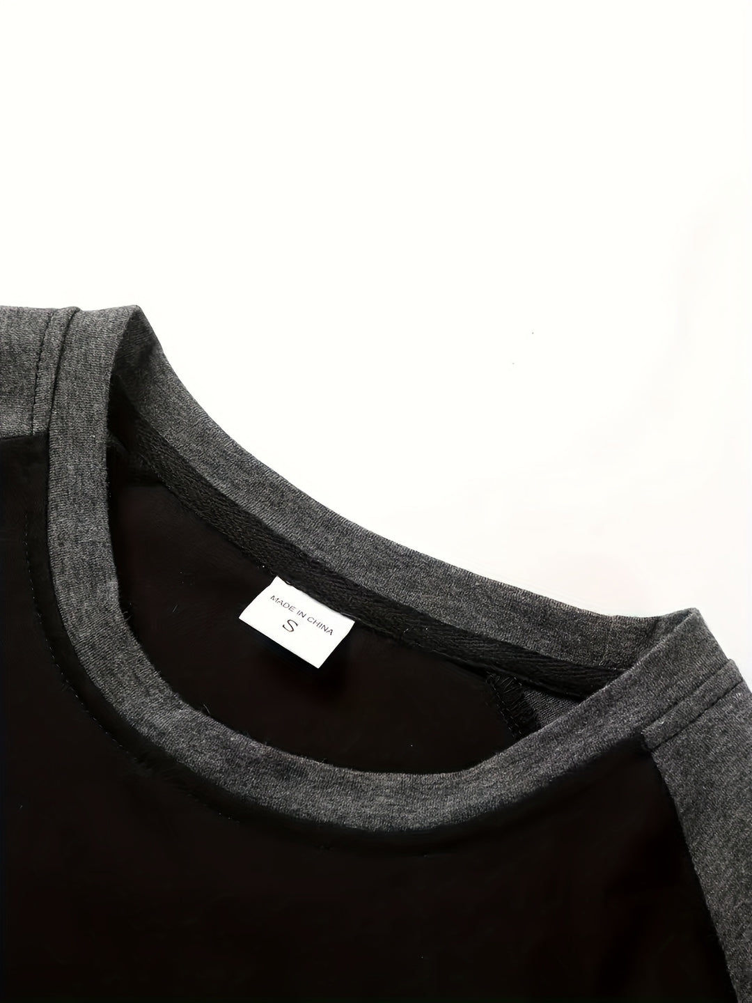 Erich | Sportliches Langarmshirt im Zweifarben-Design