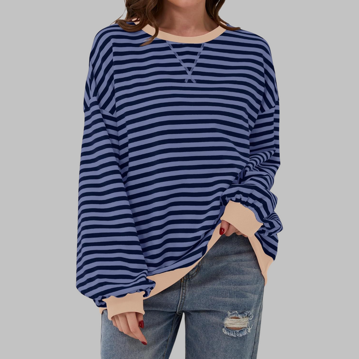 Svea | Legeres Ringel-Sweatshirt