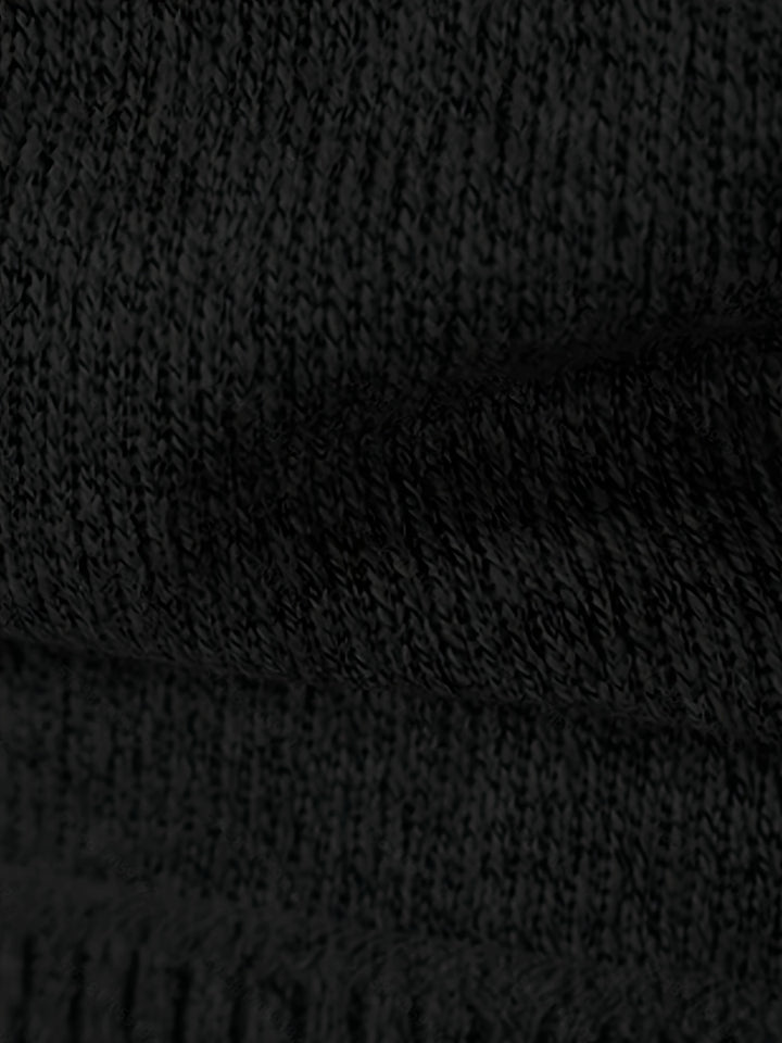 Björn | Strukturierte Strickjacke mit Stehkragen