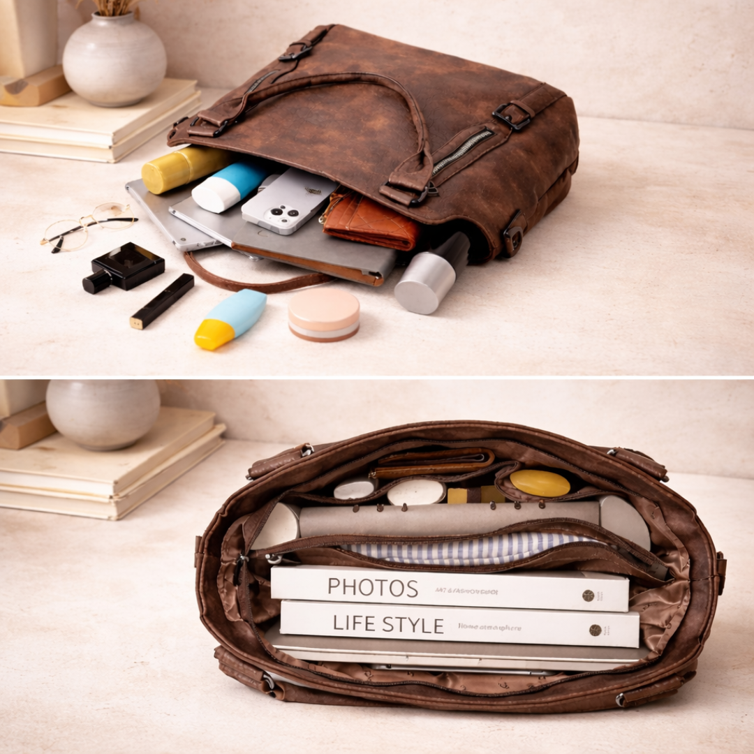 Ingeborg | Geräumige Alltags-Handtasche