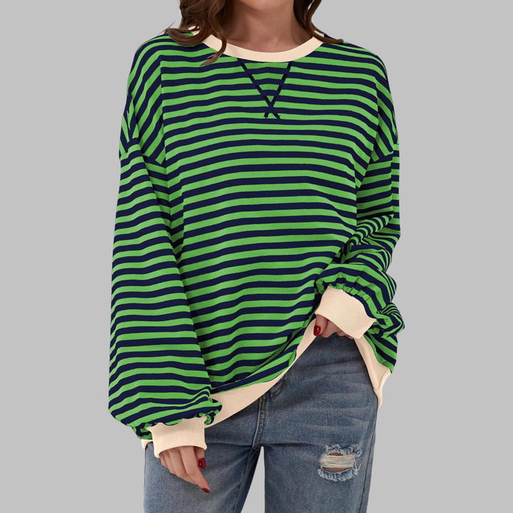 Svea | Legeres Ringel-Sweatshirt