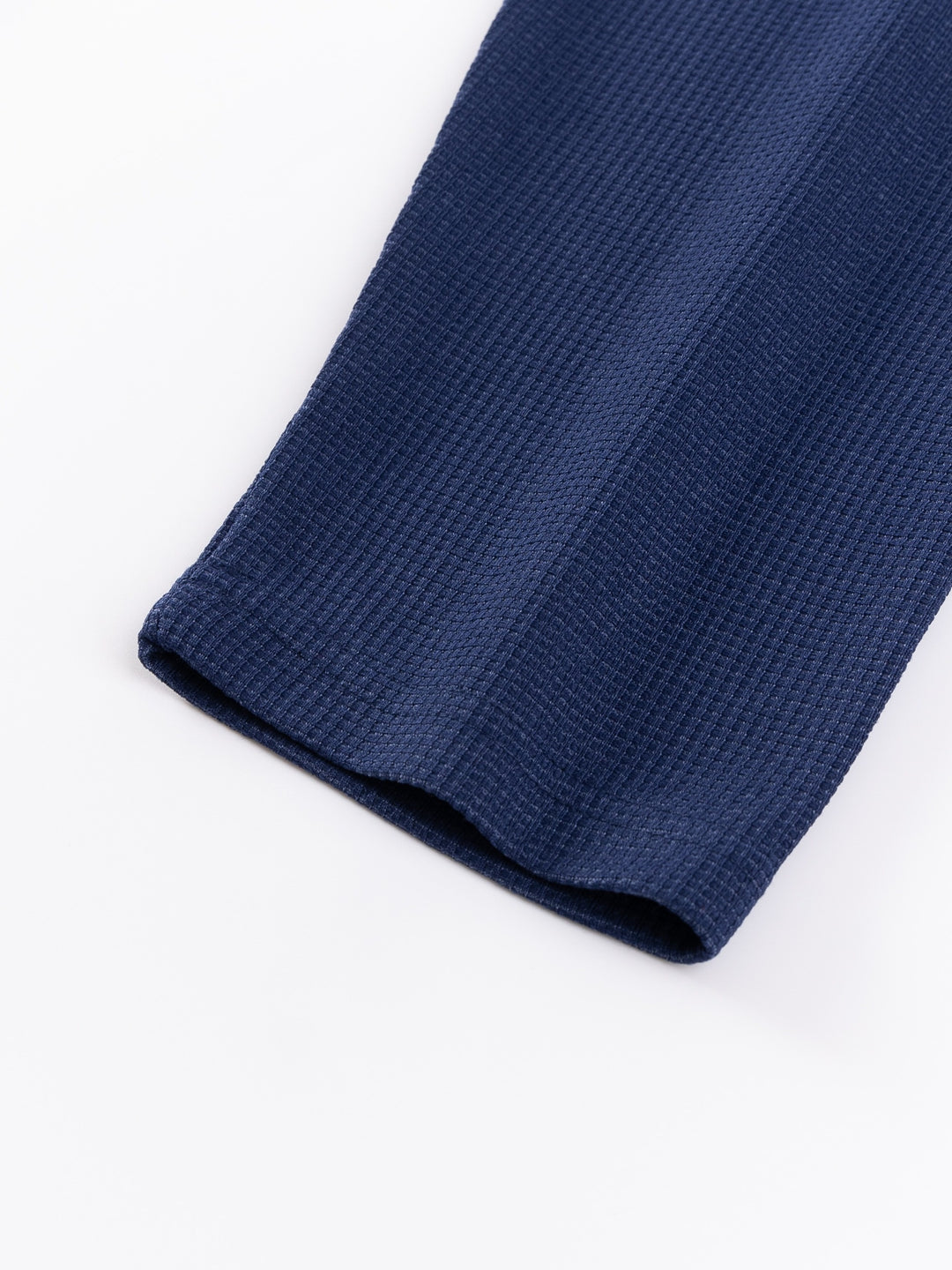 Kai | Strukturiertes Langarmshirt mit Waffelmuster