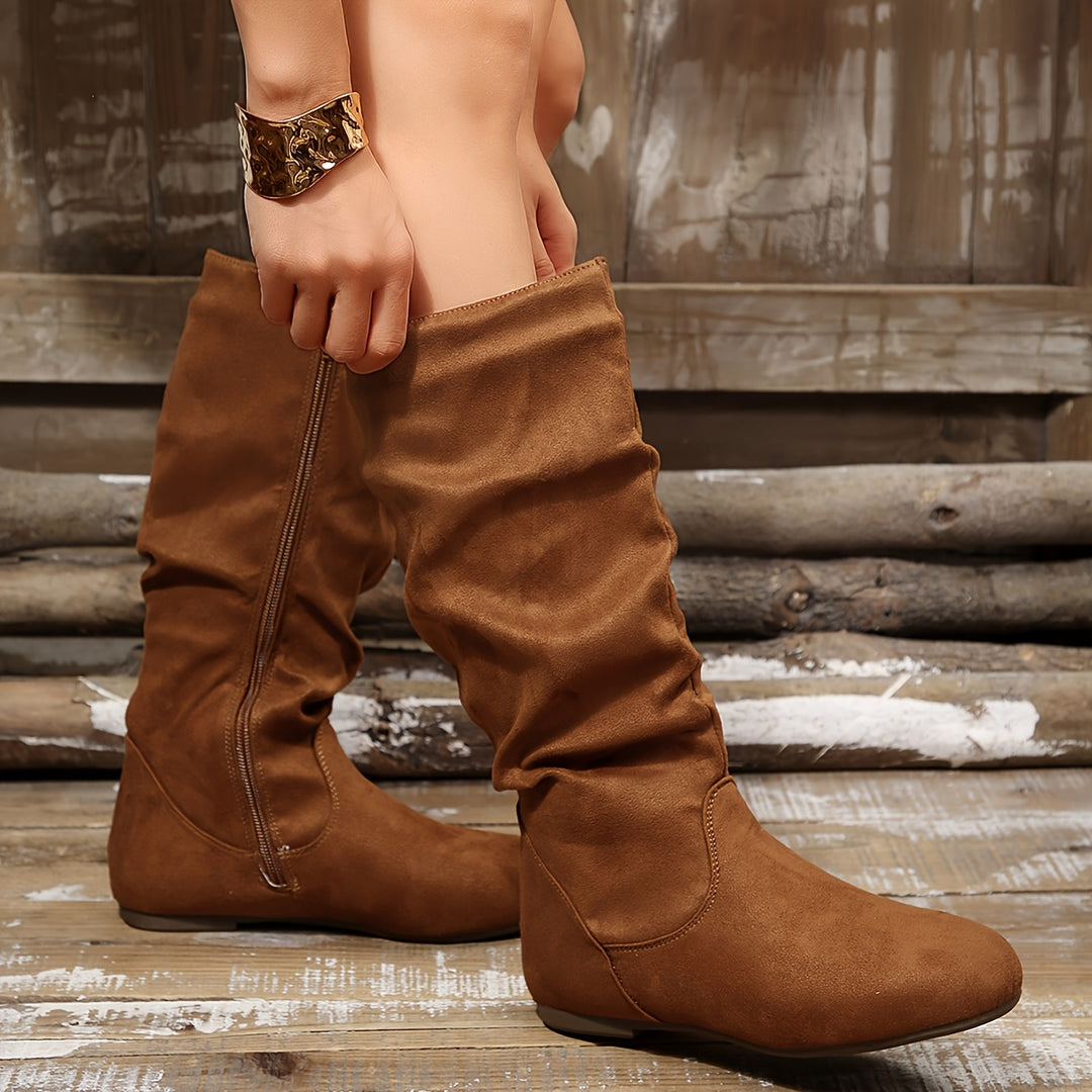 Regine | Weiche Wadenhohe Stiefel