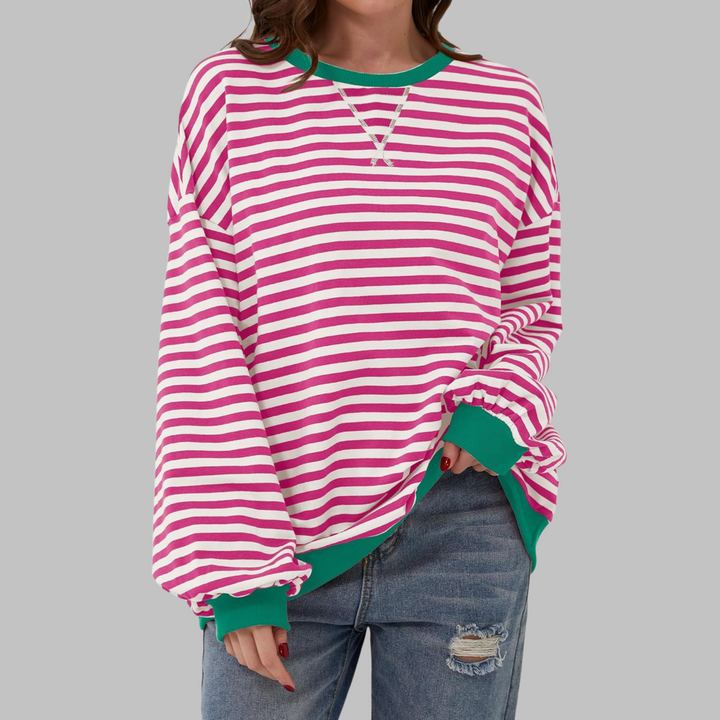 Svea | Legeres Ringel-Sweatshirt