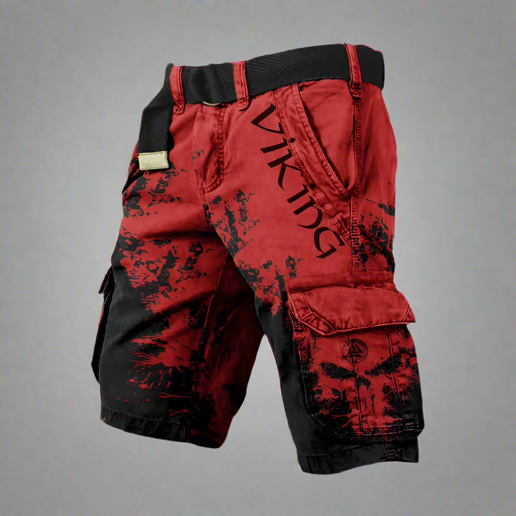 Hendrik | Robuste Cargo-Shorts mit Used-Optik
