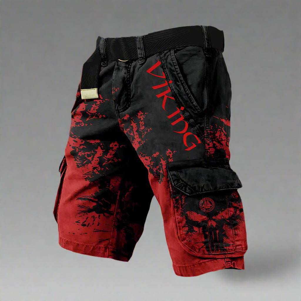 Hendrik | Robuste Cargo-Shorts mit Used-Optik