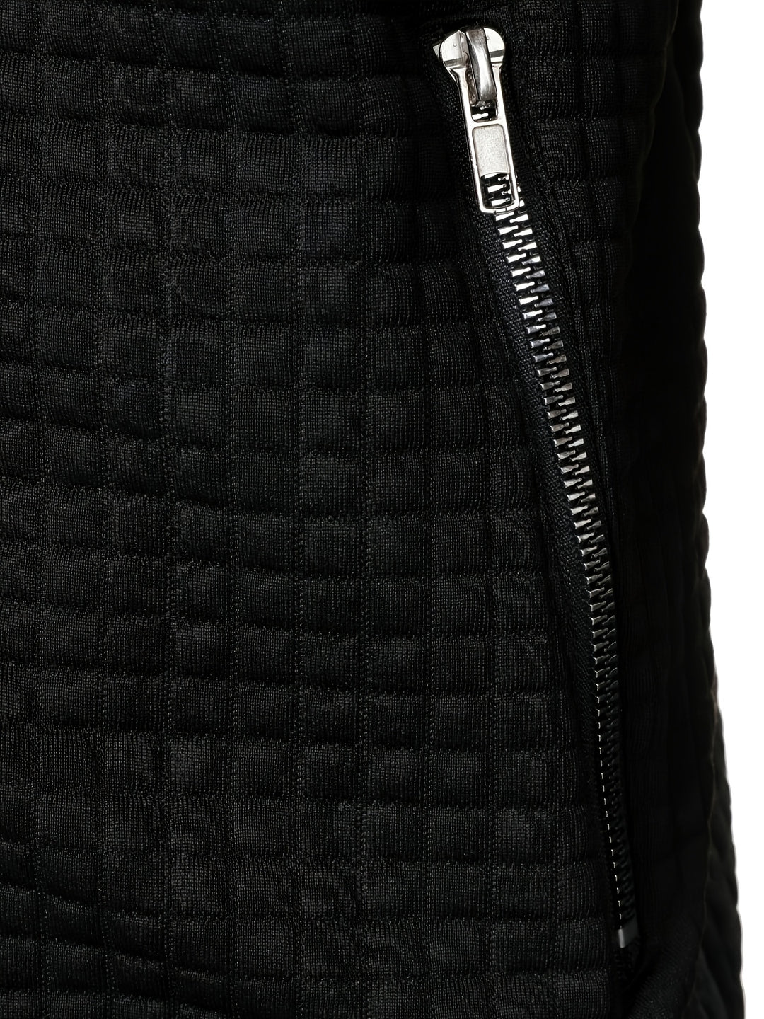 Joachim | Strukturierte Zip-Jacke mit Stehkragen