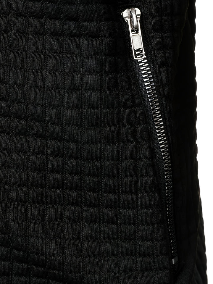 Joachim | Strukturierte Zip-Jacke mit Stehkragen