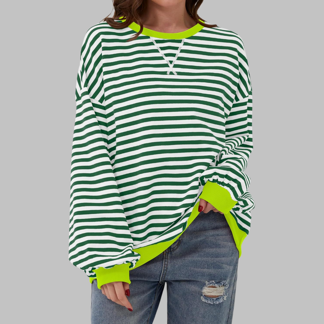 Svea | Legeres Ringel-Sweatshirt