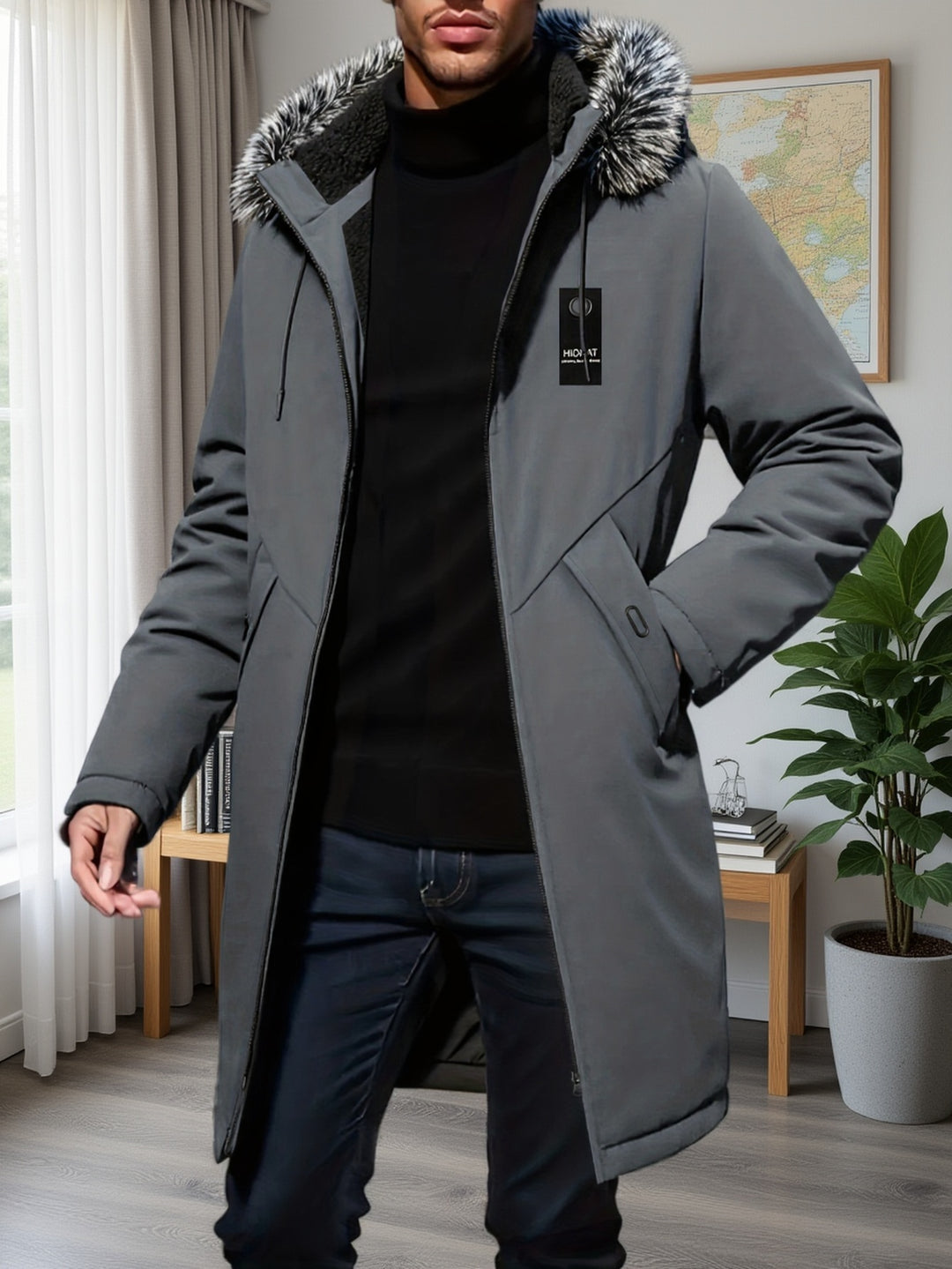 Hartmut | Warm gefütterter Kapuzen-Parka
