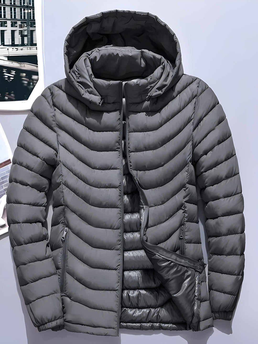 Hermann | Wärmende Steppjacke mit Kapuze