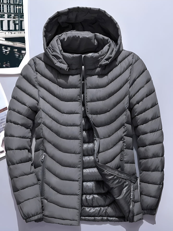 Hermann | Wärmende Steppjacke mit Kapuze