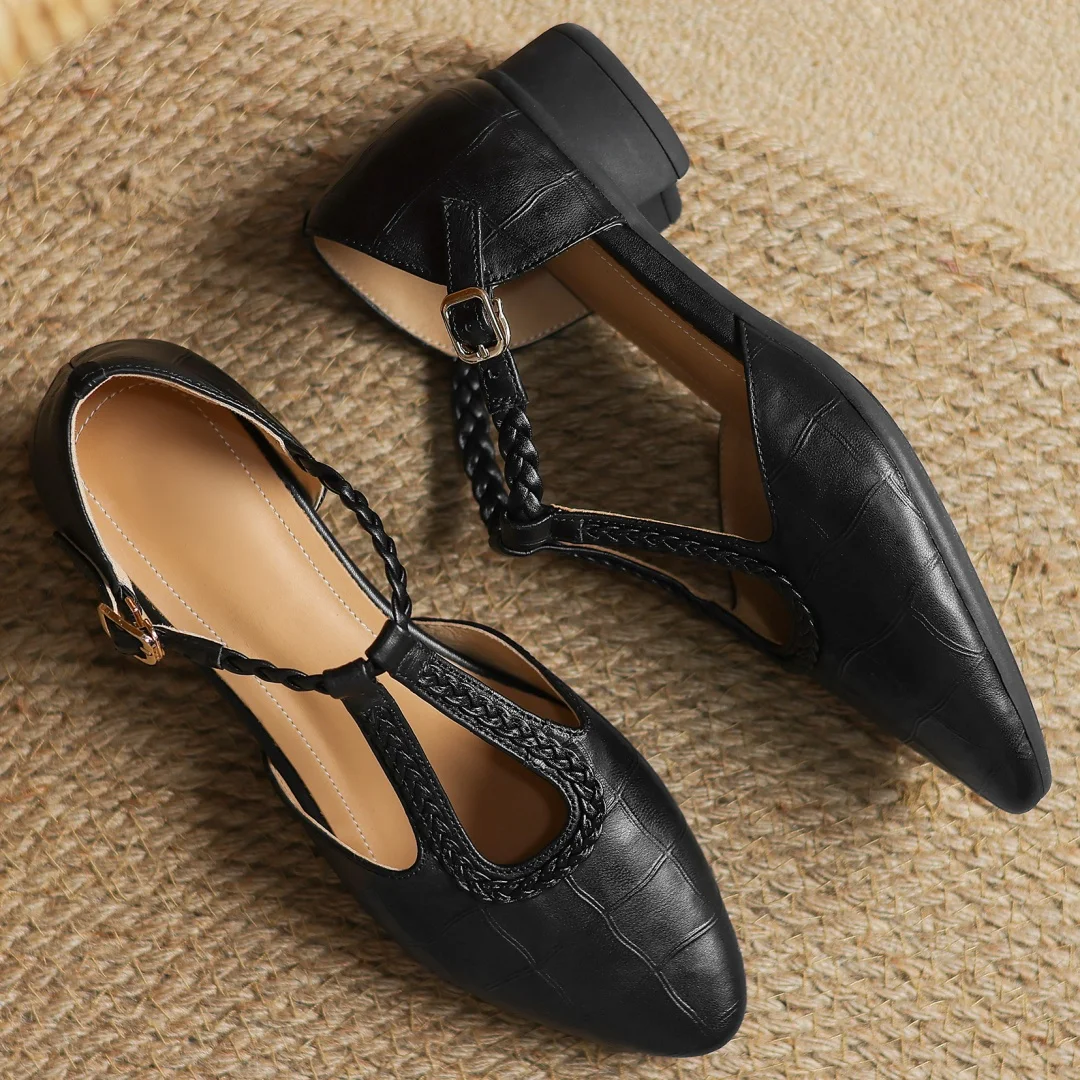 Gisela | Elegante Riemchen-Schuhe