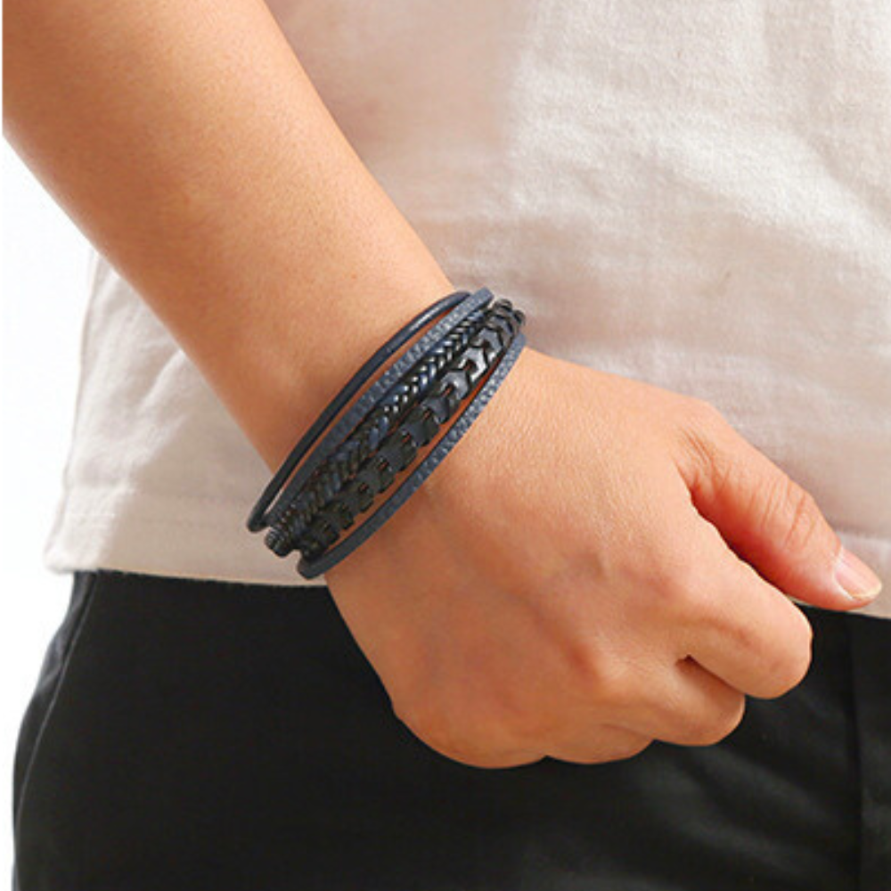 Ludwig | Geflochtenes Armband im maritimen Stil